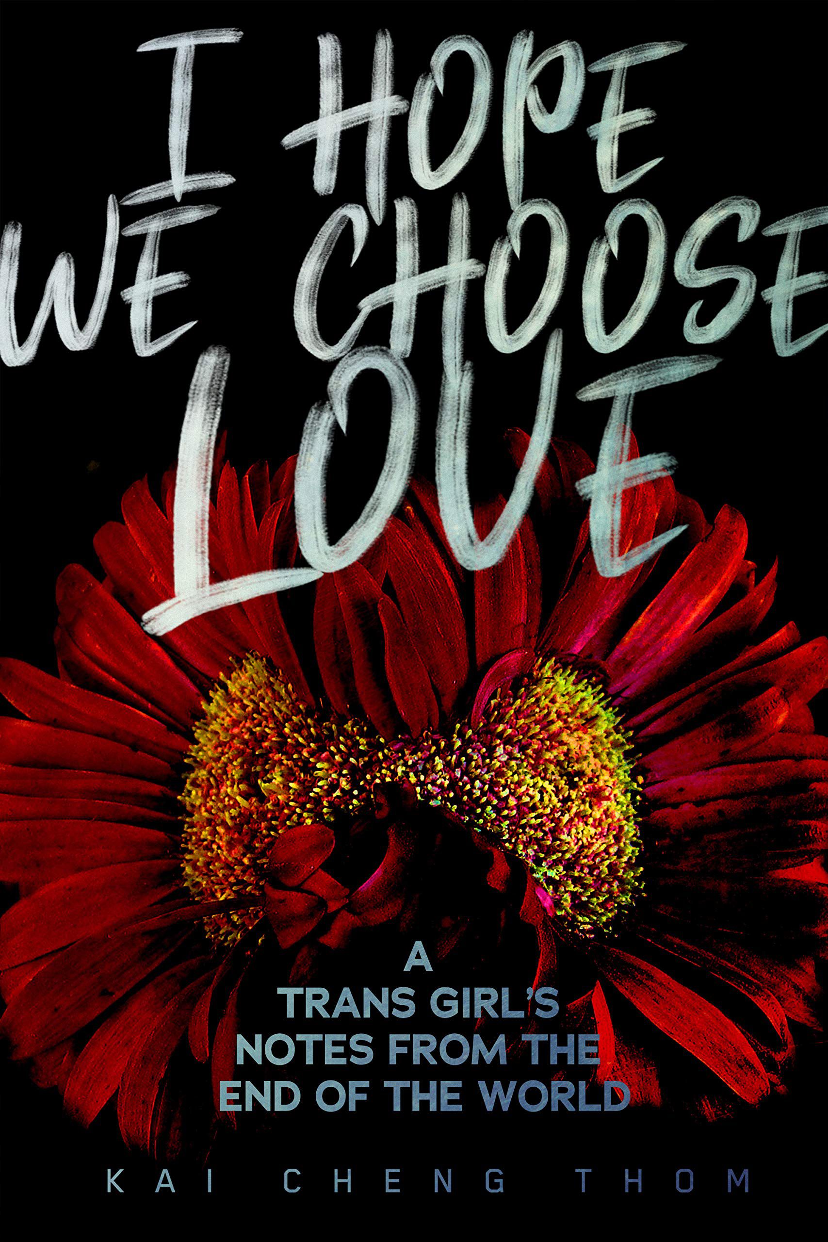 book cover of I hope we choose love